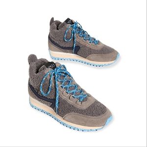 RAG & BONE Blue & Grey Retro Hiker Sneakers
